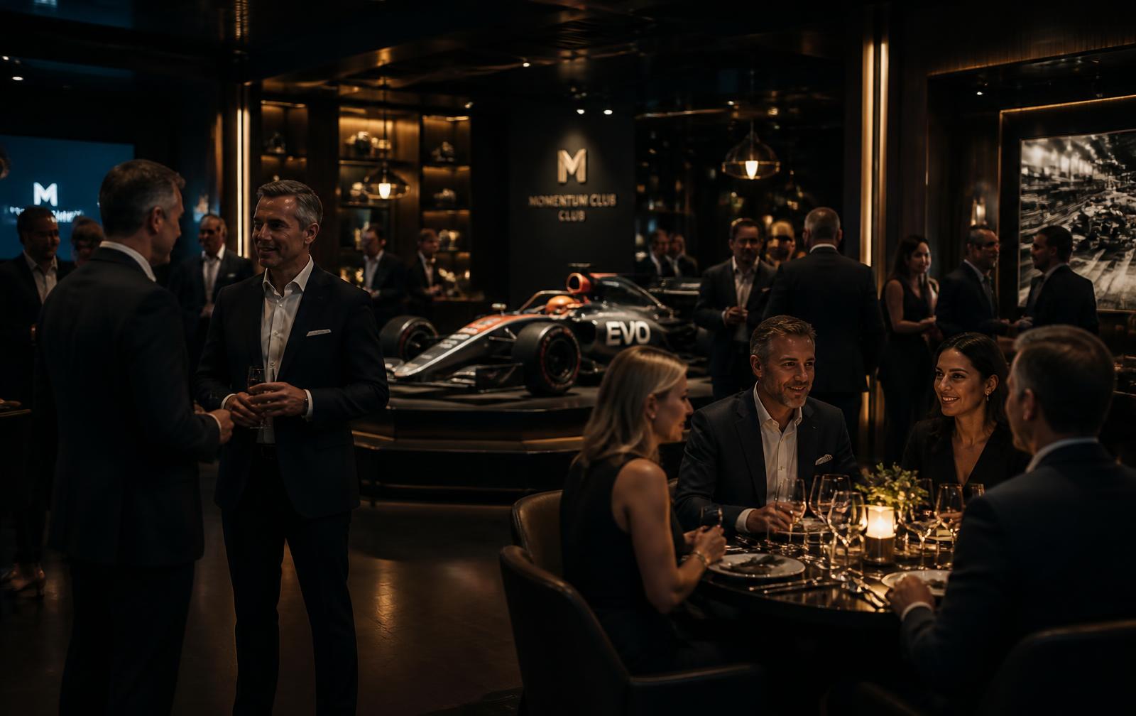 Business Dinner im Racing Business Club